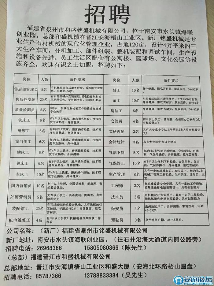 盛泽最新招聘信息跟单